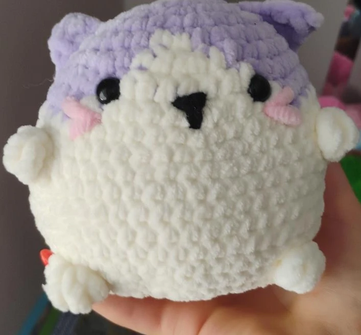 Crocheted Hamster Plushie