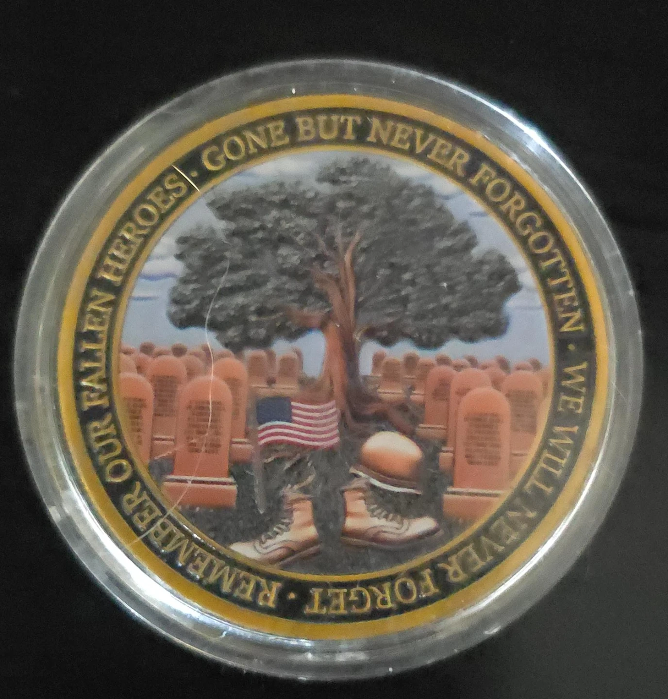 Memorial Coin - Gone But Never Forgotten