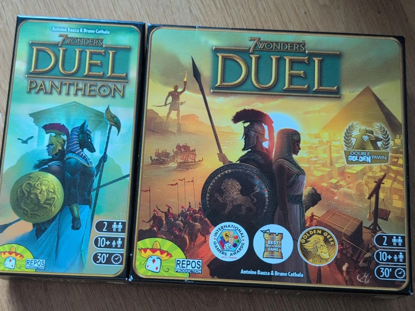 7 Wonders Duel Pantheon & 7 Wonders Duel Board Games