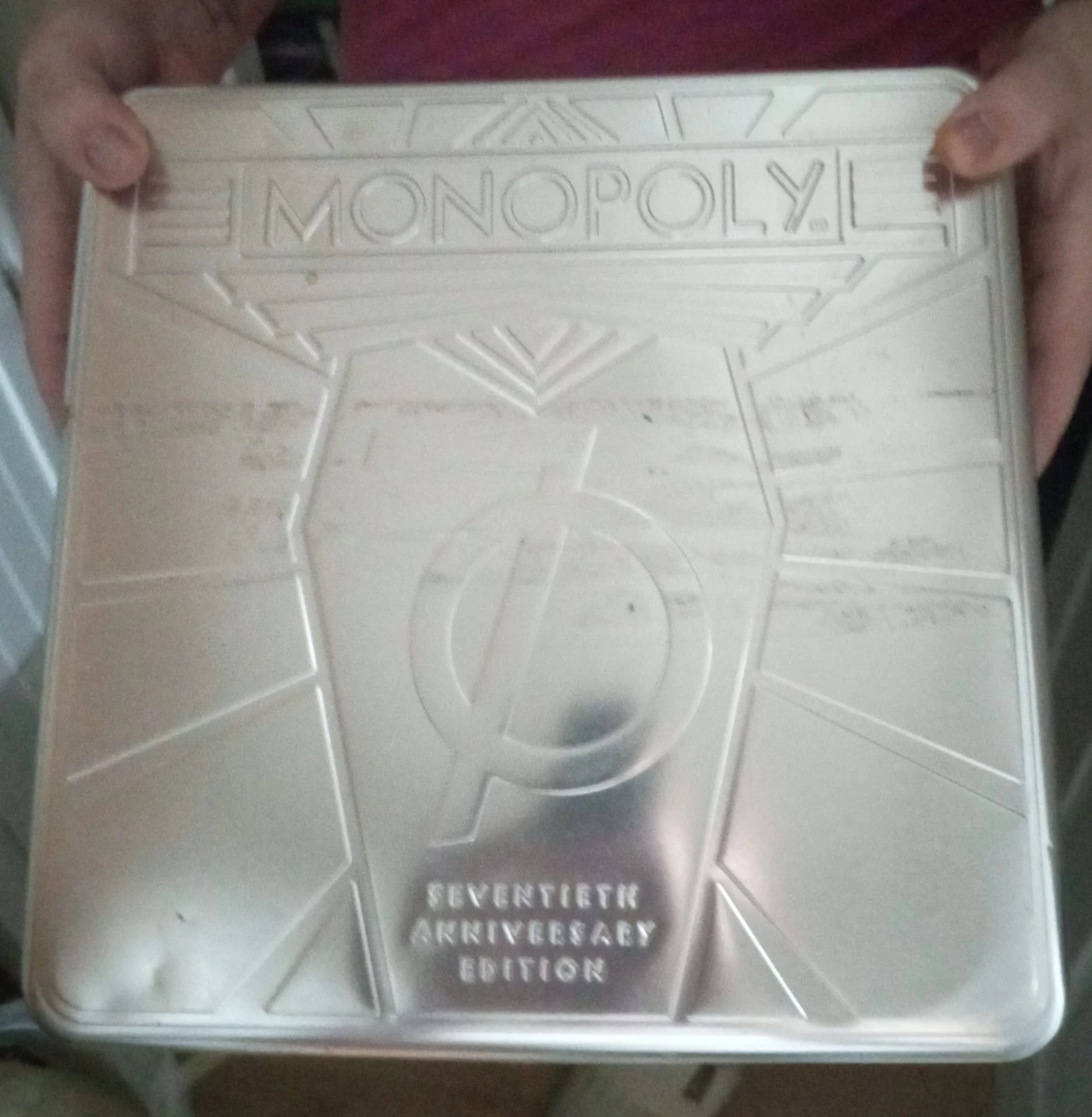 Monopoly Seventieth Anniversary Edition Tin