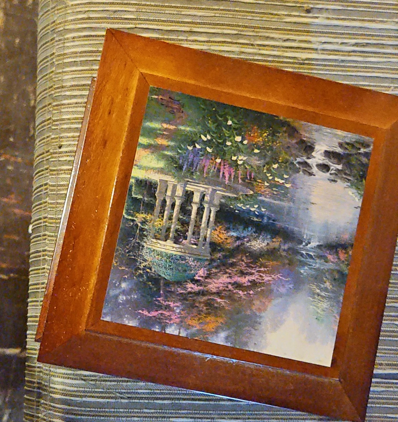 Wooden Jewellery Box with Mirror