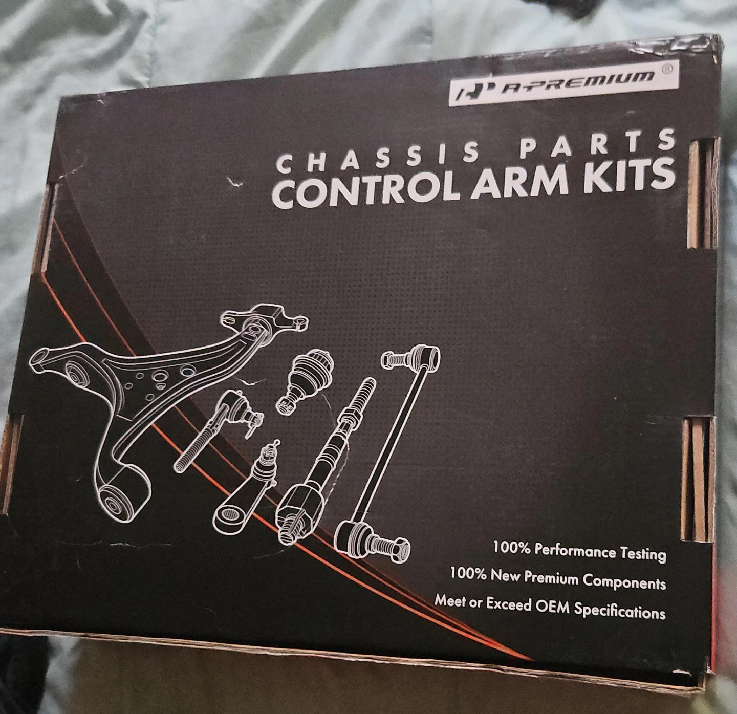 New and Unused Premium Chassis Parts Control Arm Kits