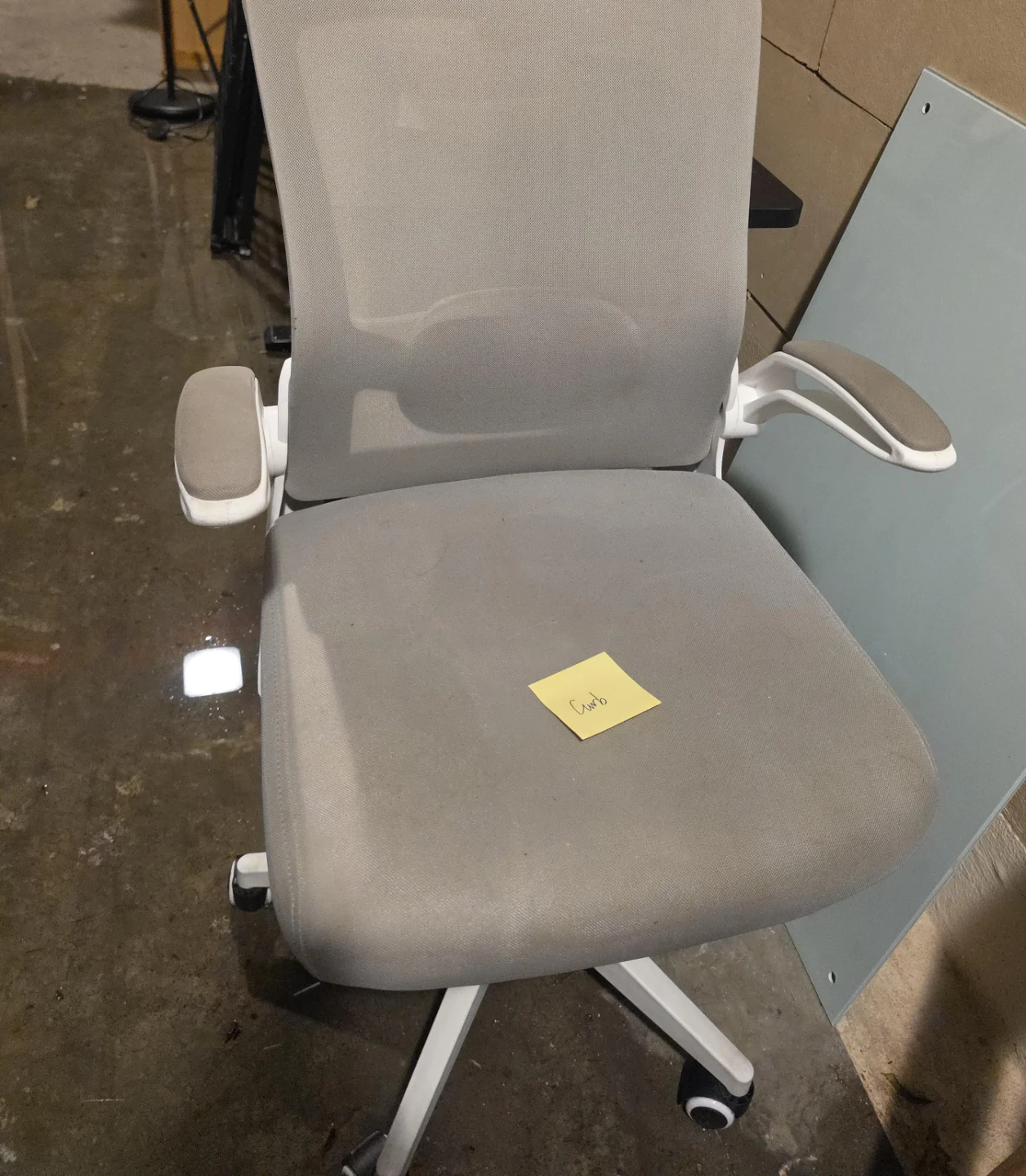 Gray Mesh Office Chair
