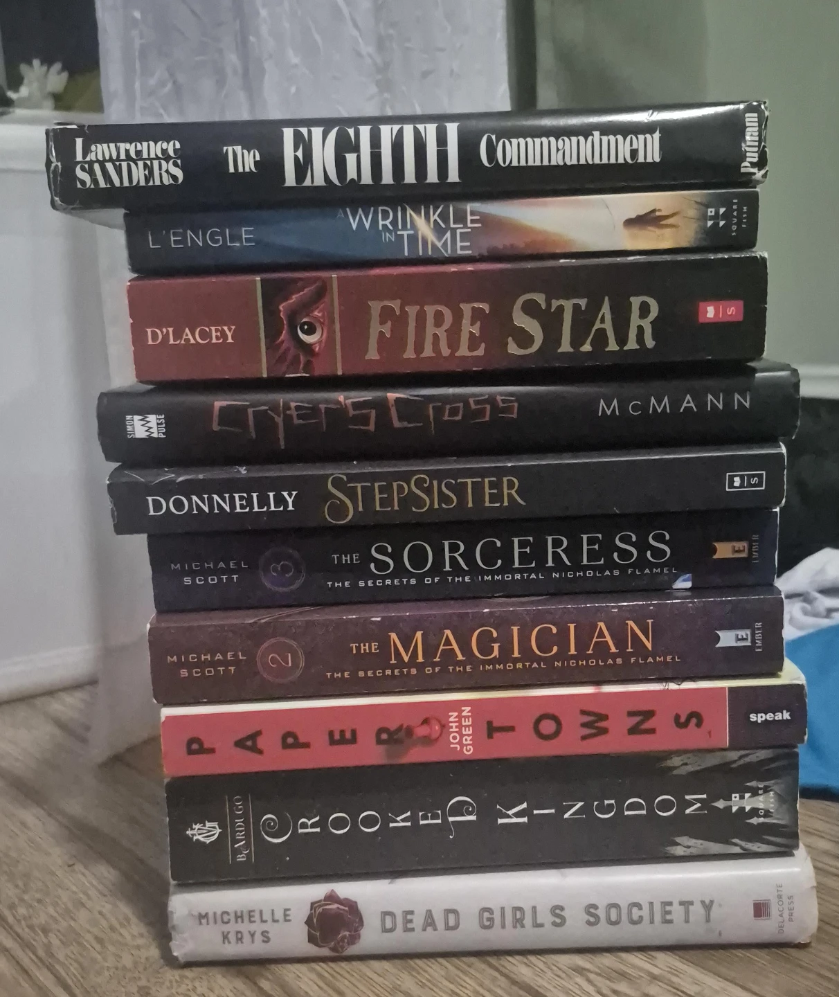 Stack of 9 Books: YA