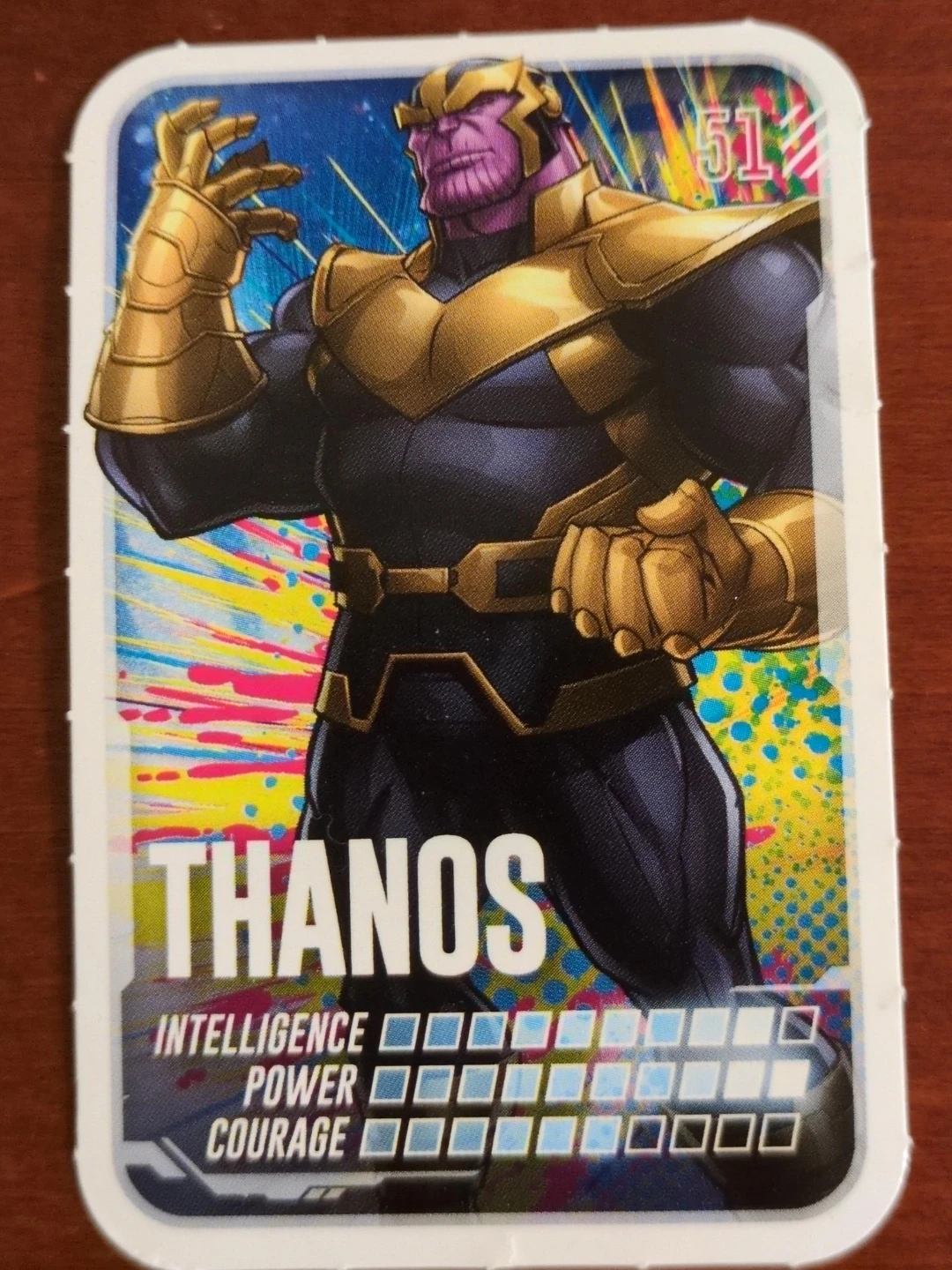 Thanos Collectible Card