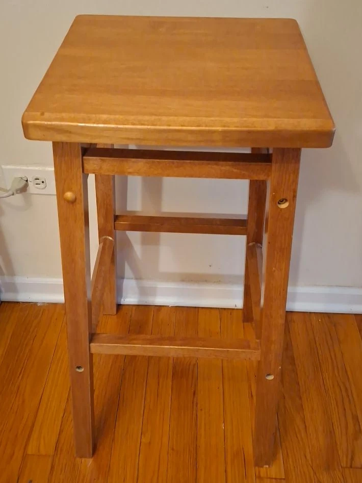 Wooden Bar Stool