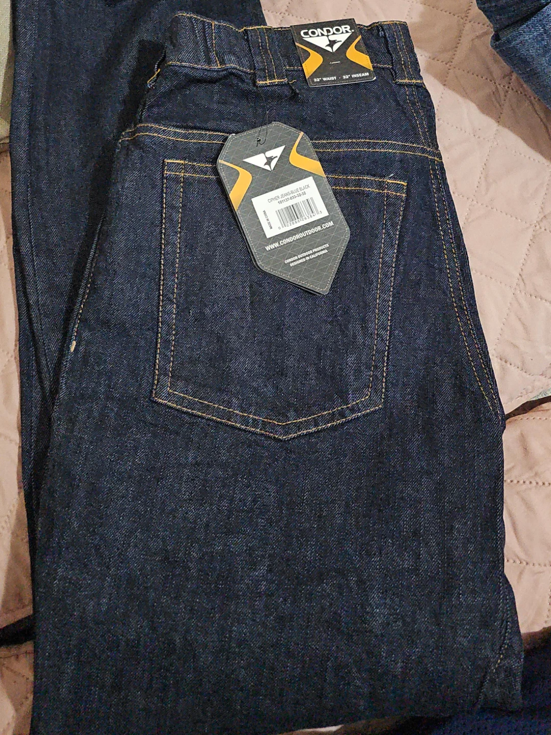 Condor Cipher Jeans - Blue Black - 32" Waist x 32" Inseam