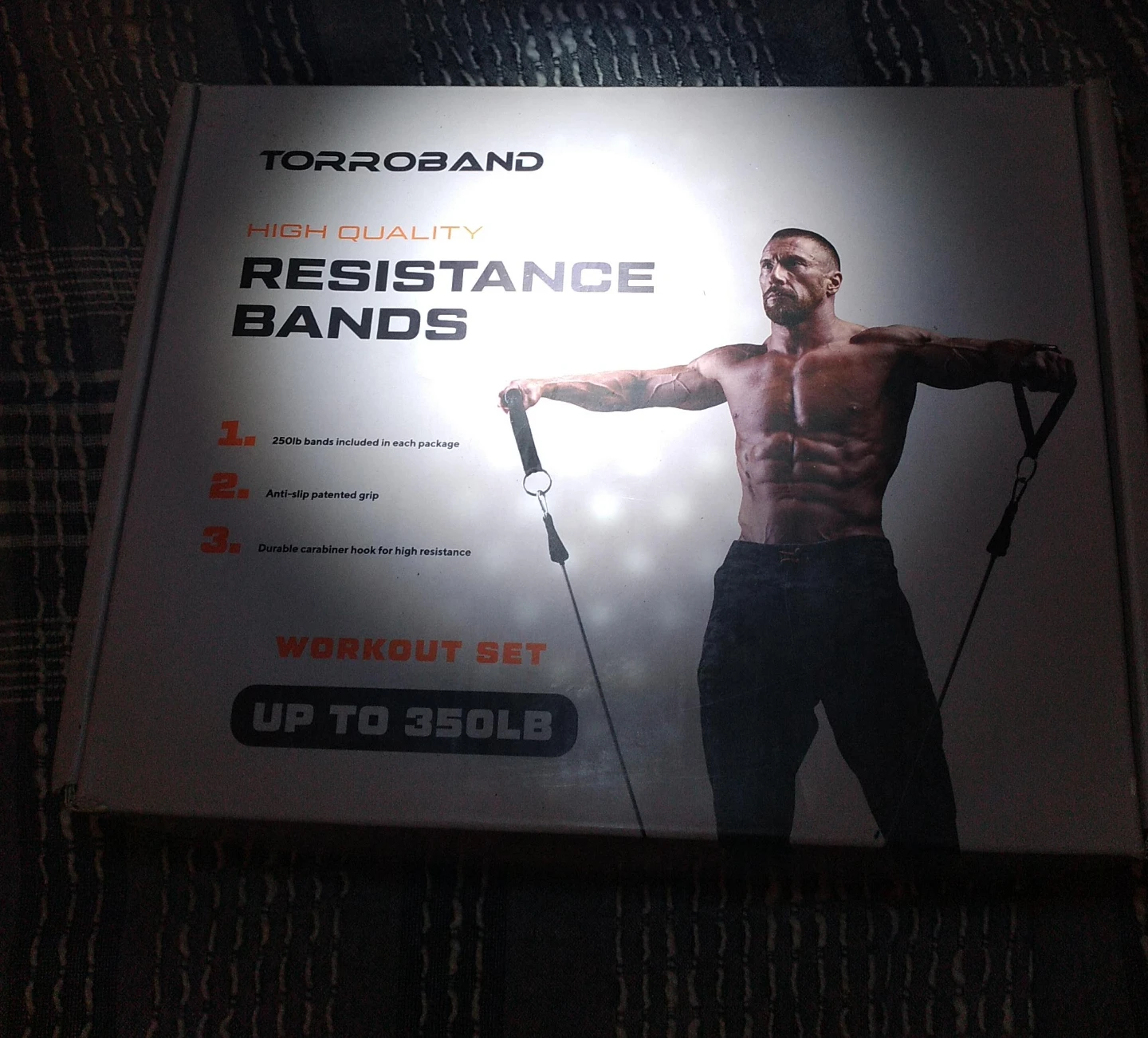 Torroband Resistance Bands Workout Set Up to 350LB