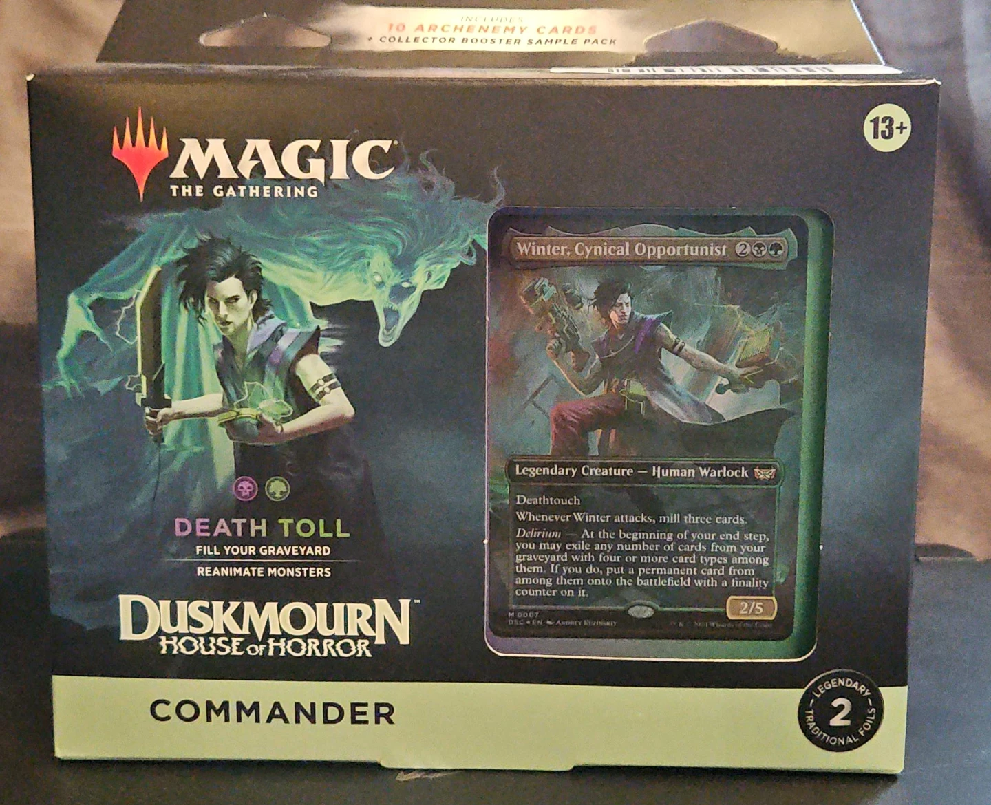 MTG Duskmoorn Death Toll Commander Deck - photo 2