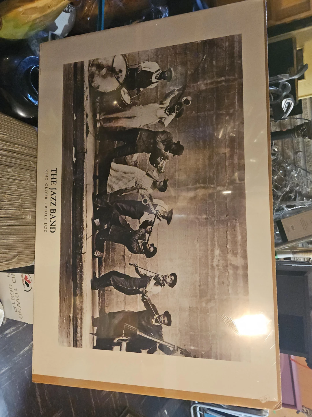 The Jazz Band King Oliver Creole Jazz Print