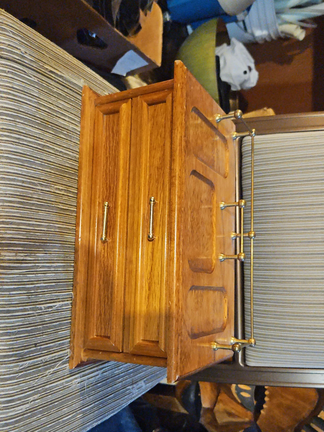 Wooden Jewellery Box with Drawers