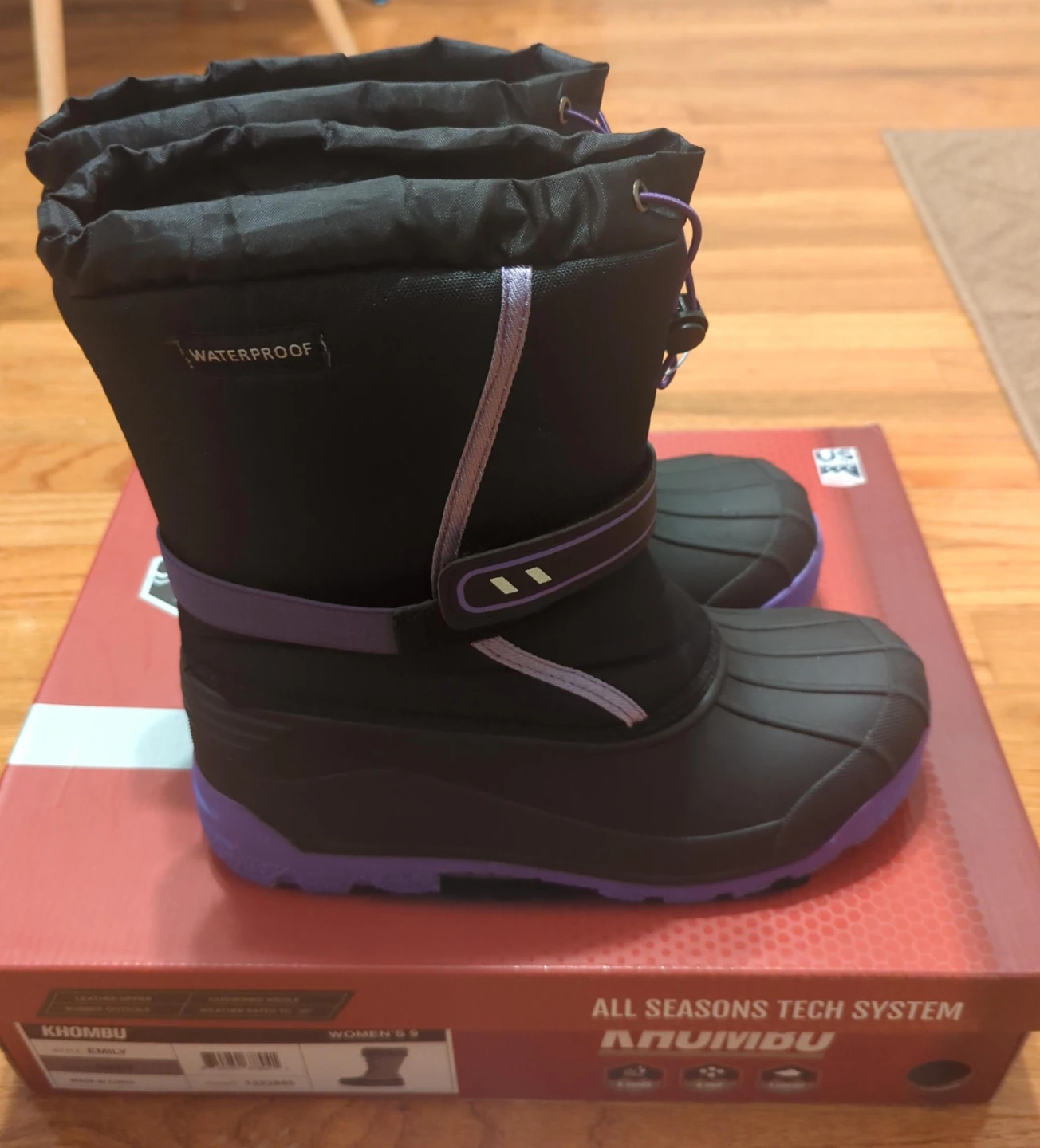 Waterproof Winter Boots - Women's Size 10