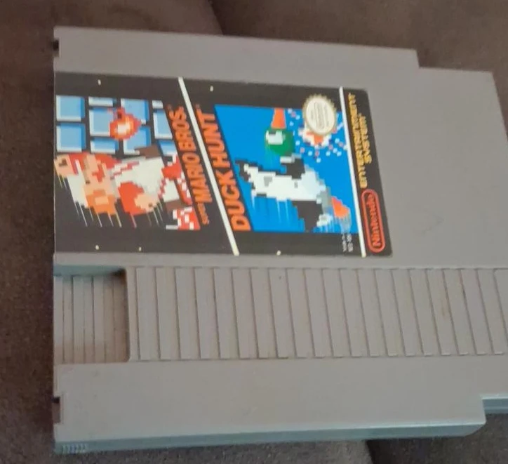 Nintendo NES Super Mario Bros. Duck Hunt Game Cartridge