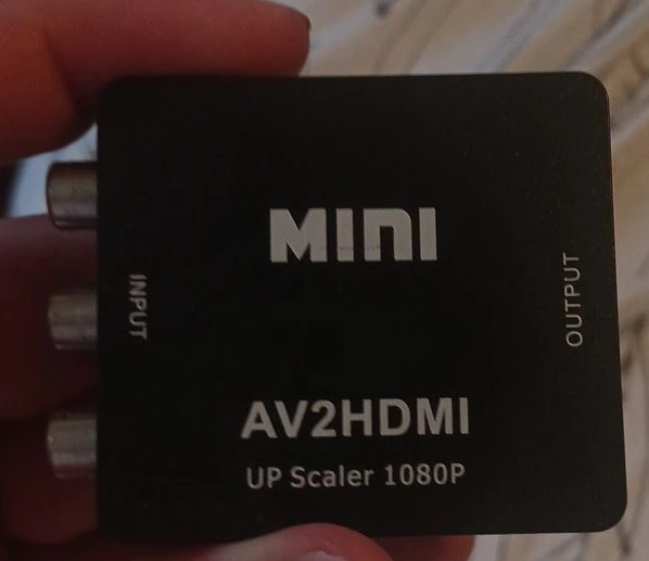Mini AV2HDMI Converter UP Scaler 1080P