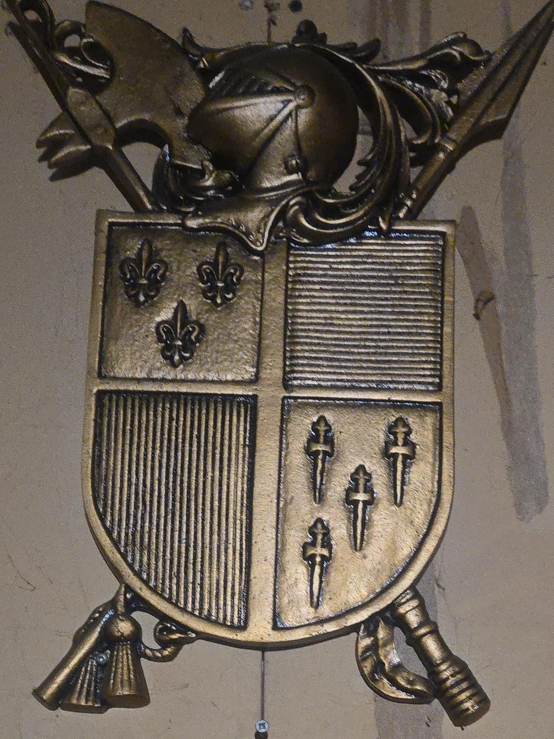 Decorative Coat of Arms Wall Plaque