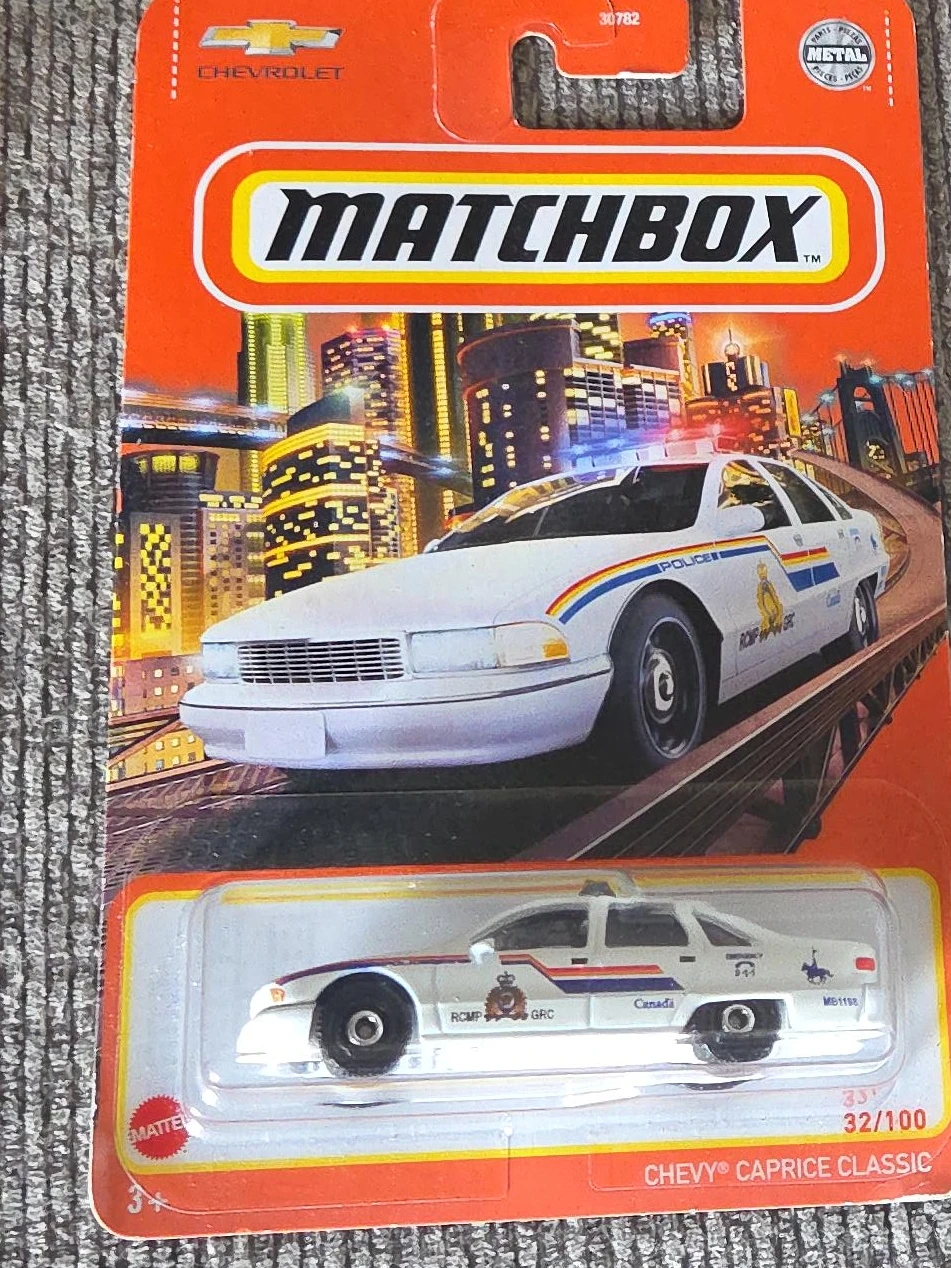 Matchbox Chevy Caprice Classic RCMP Police Car