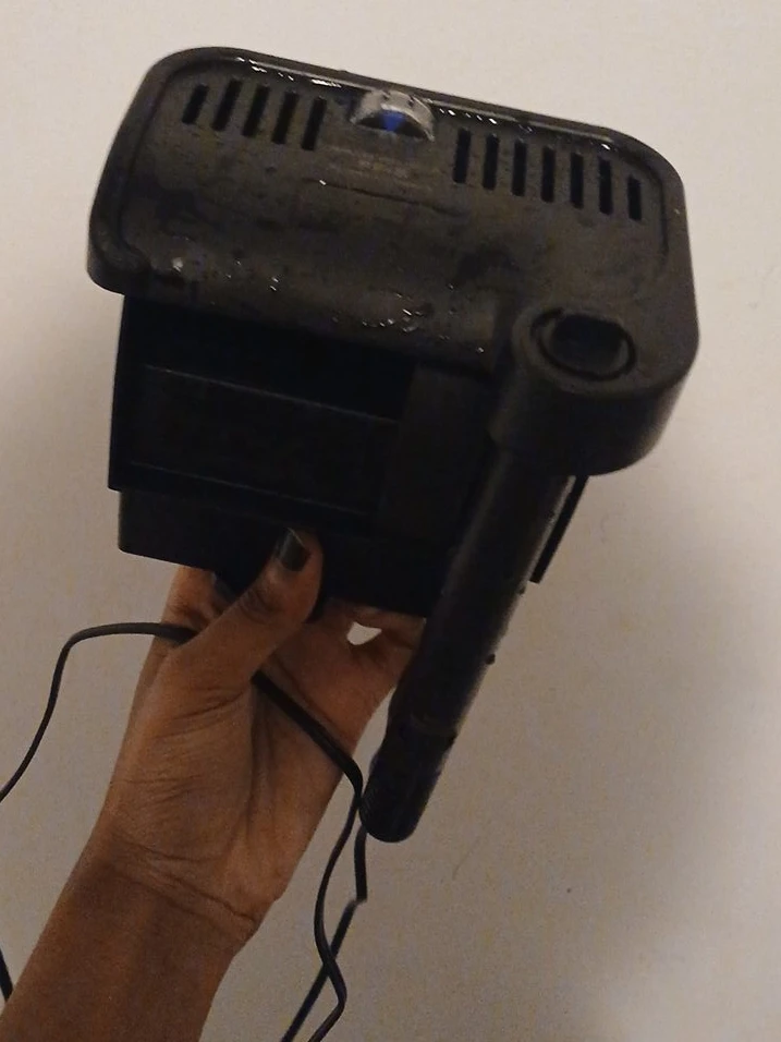 Black Topfin Aquarium Filter for 10 Gallon