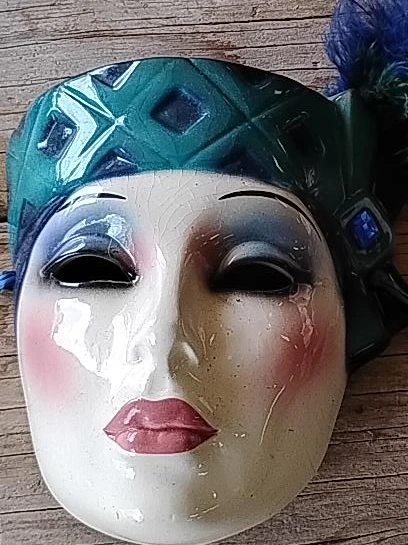 Decorative Ceramic Masquerade Mask