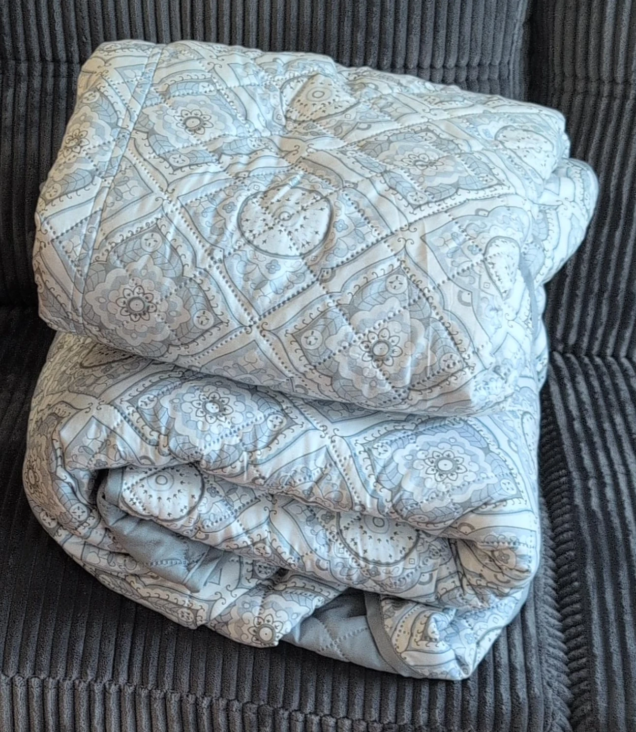 Quilted sofa covers $20 each