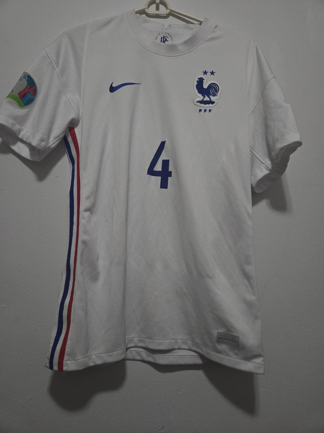 Nike France National Team Soccer Jersey #4