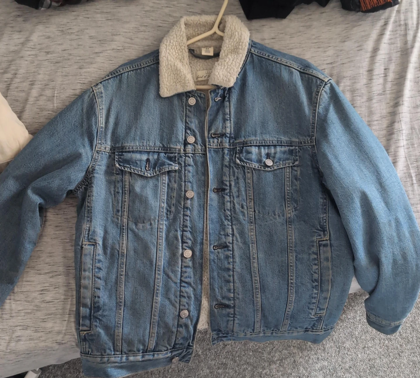 L.O.G.G. by H&M Sherpa Lined Denim Jacket - photo 4