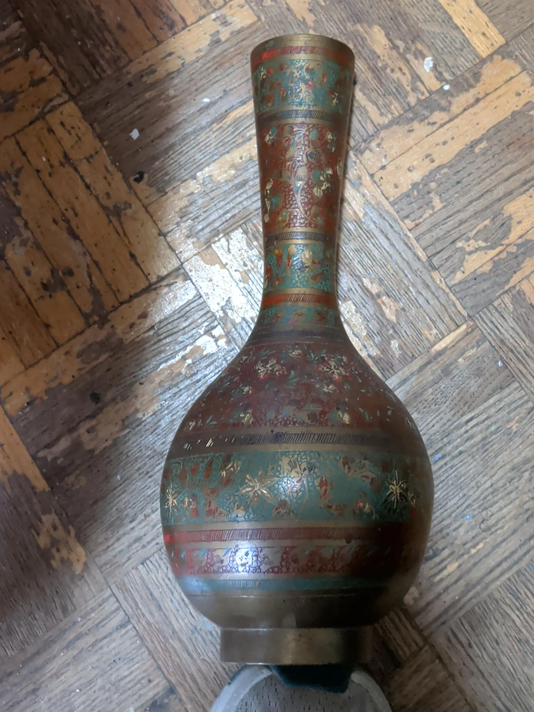 Decorative Brass Vase