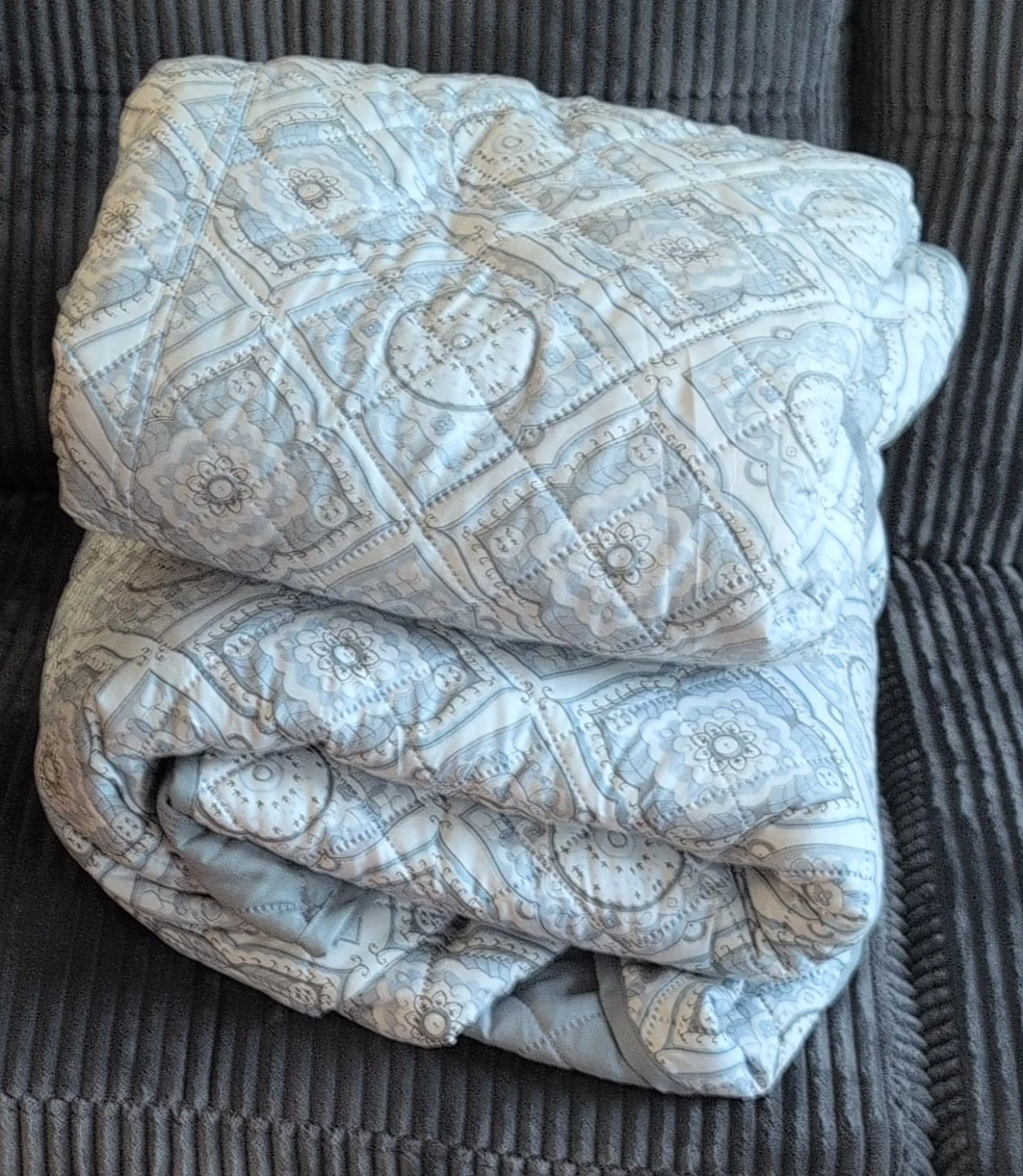 Quilted sofa covers $15 each