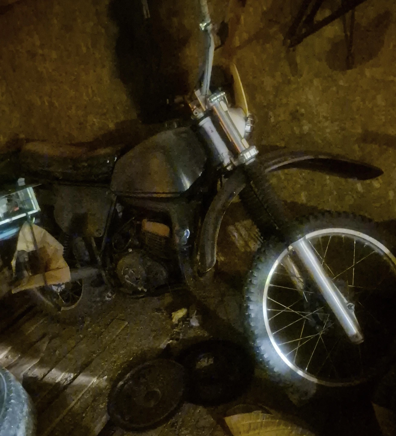 Used dirt bike
