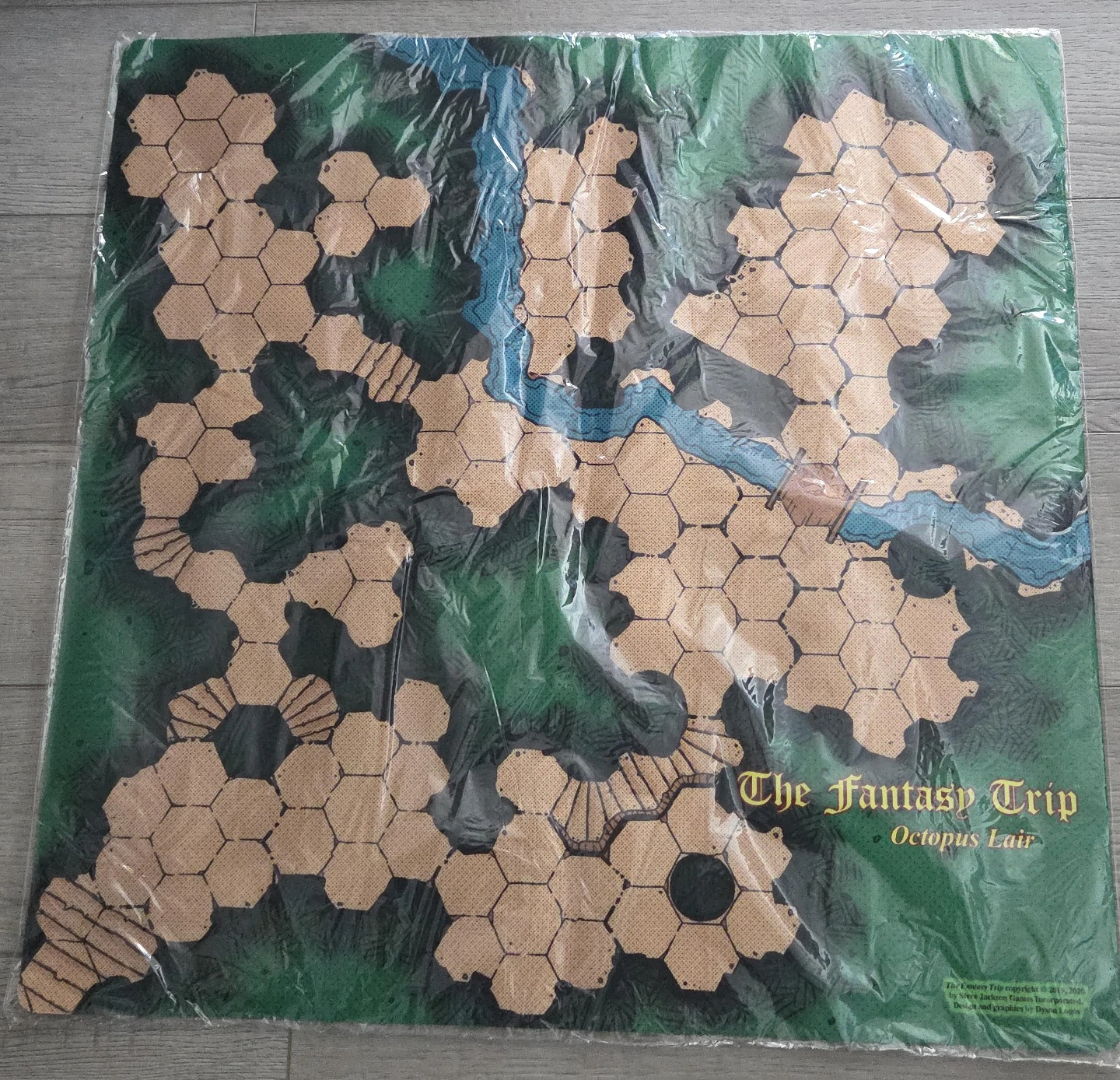 The Fantasy Trip Octopus Lair Game Mat