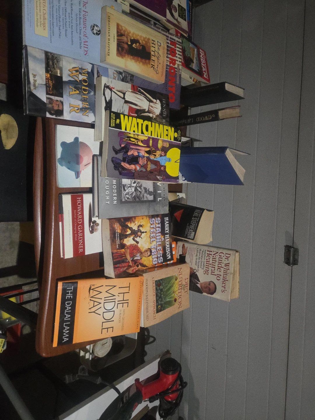 Collection of Books: Watchmen, Modern War, and More