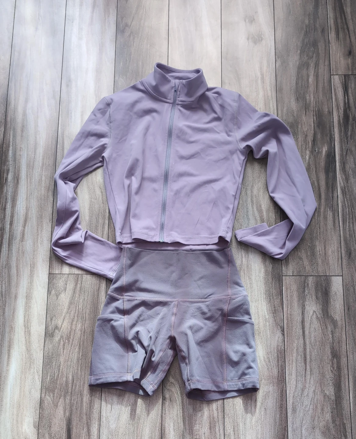 Blueish Grey Activewear Set
