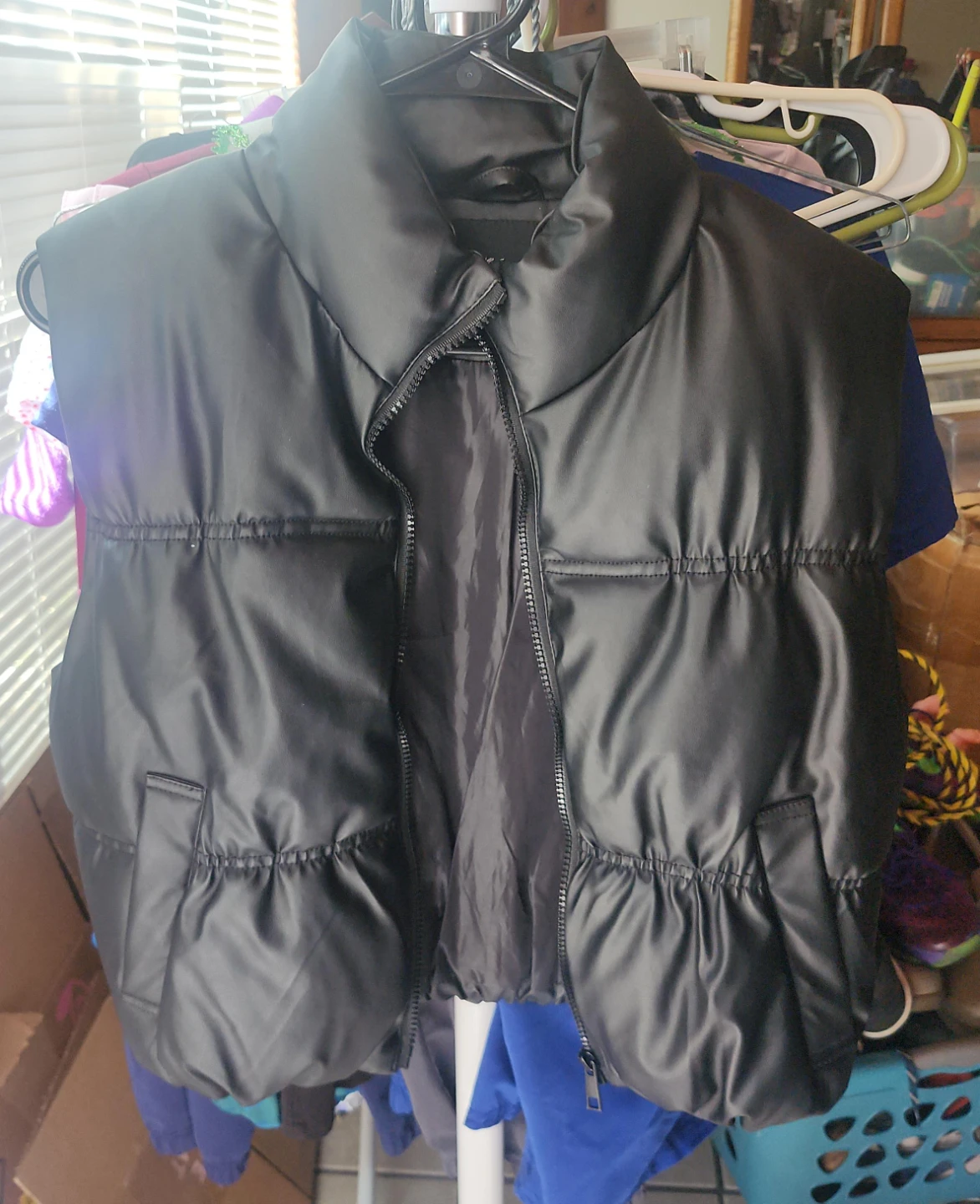 Black Puffer Vest