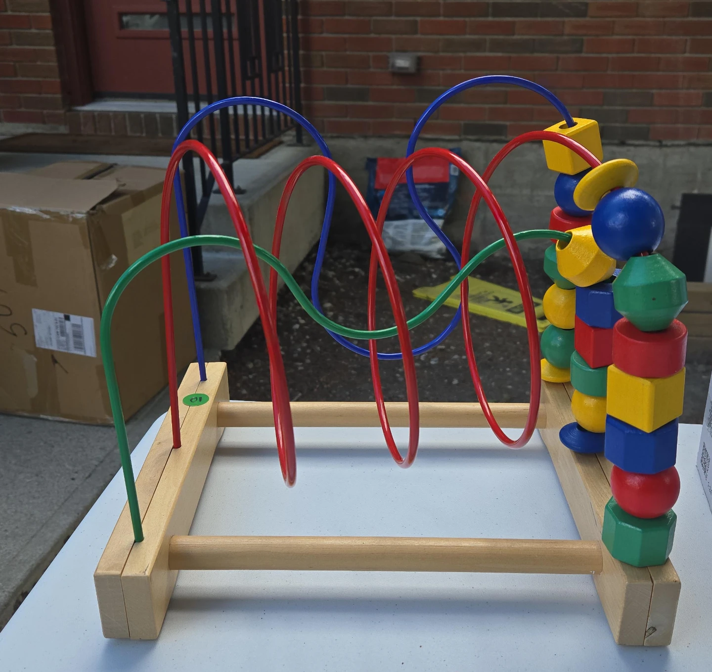 Wooden Bead Maze Toy