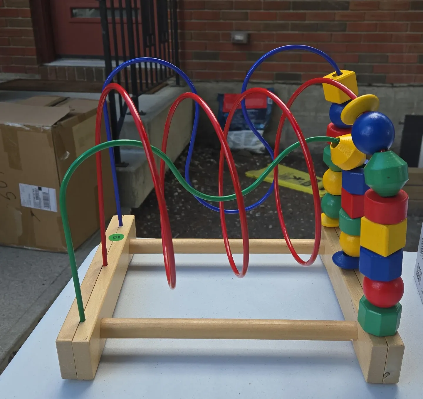 Wooden Bead Maze Toy