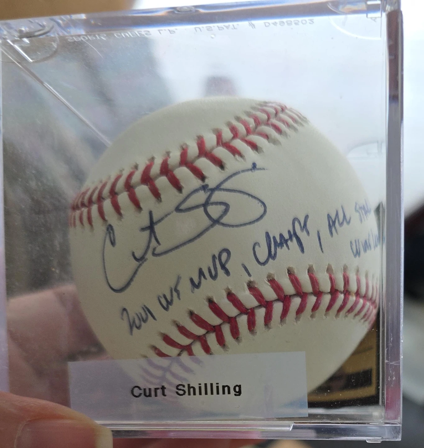 Signed Autographed Baseball - Curt Schilling