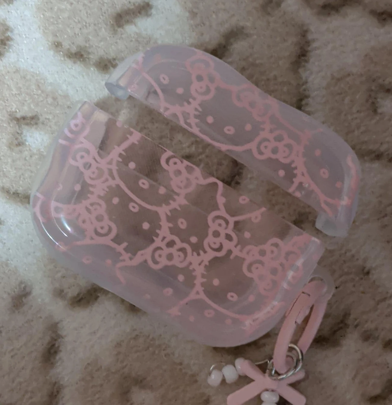 Hello Kitty AirPod Case with Charm