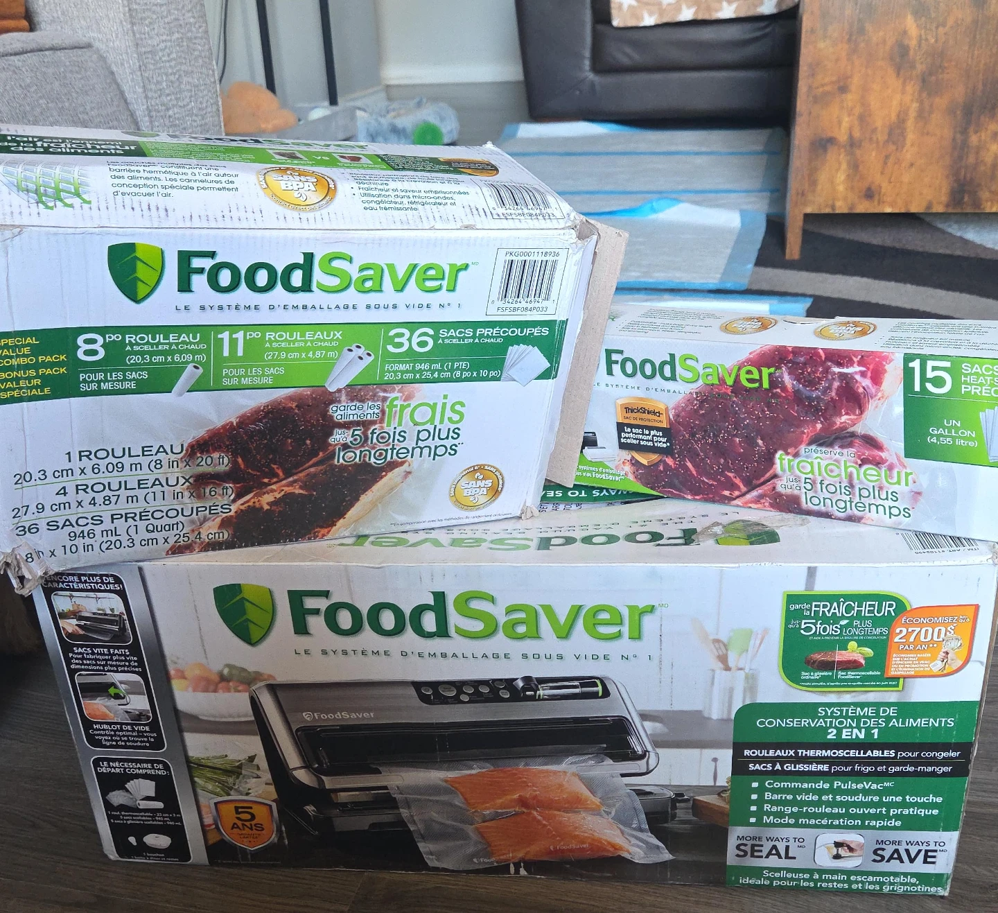 FoodSaver Vacuum Sealer System with Rolls & Bags