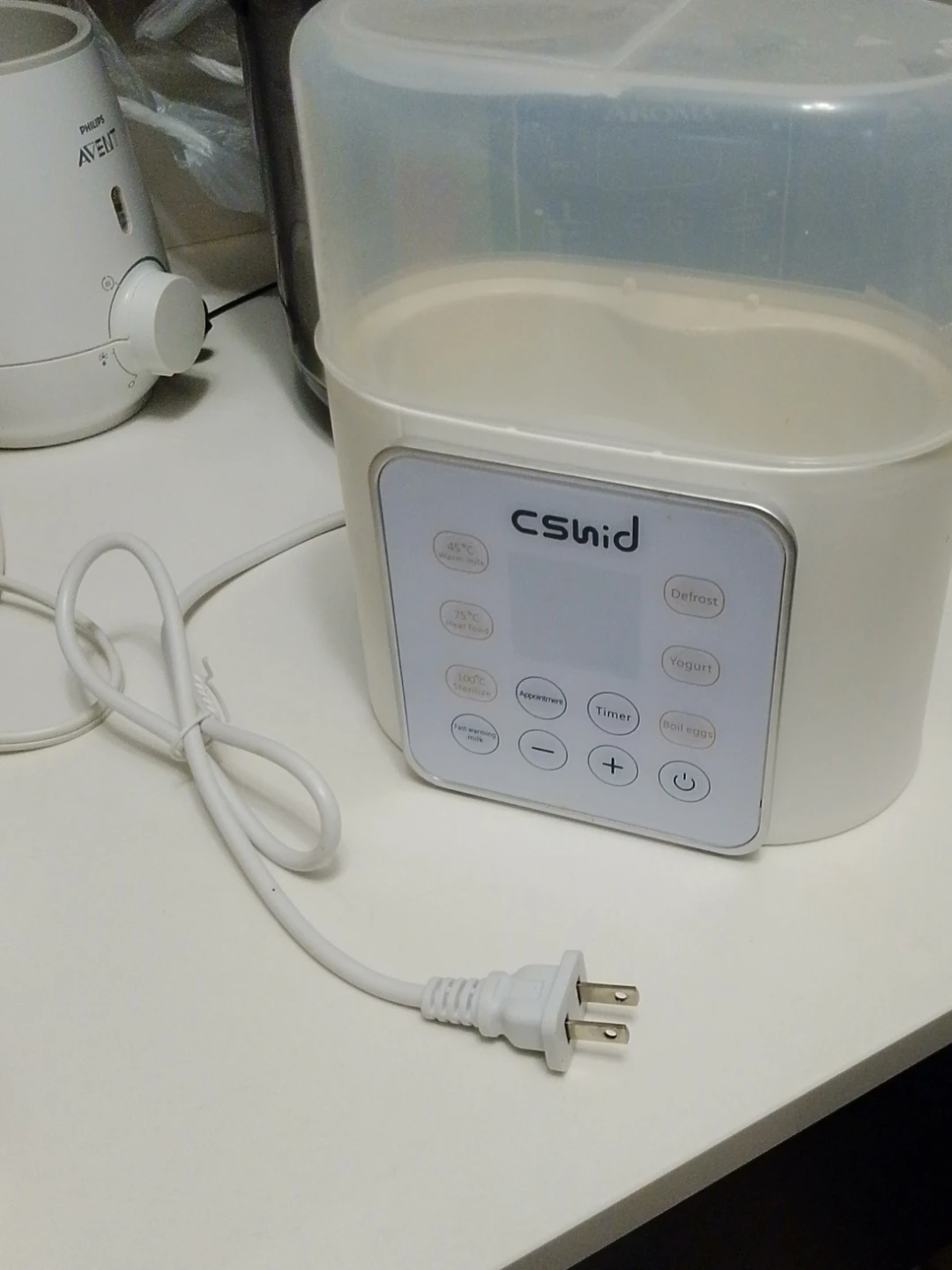 CSNID Baby Bottle Sterilizer Steamer