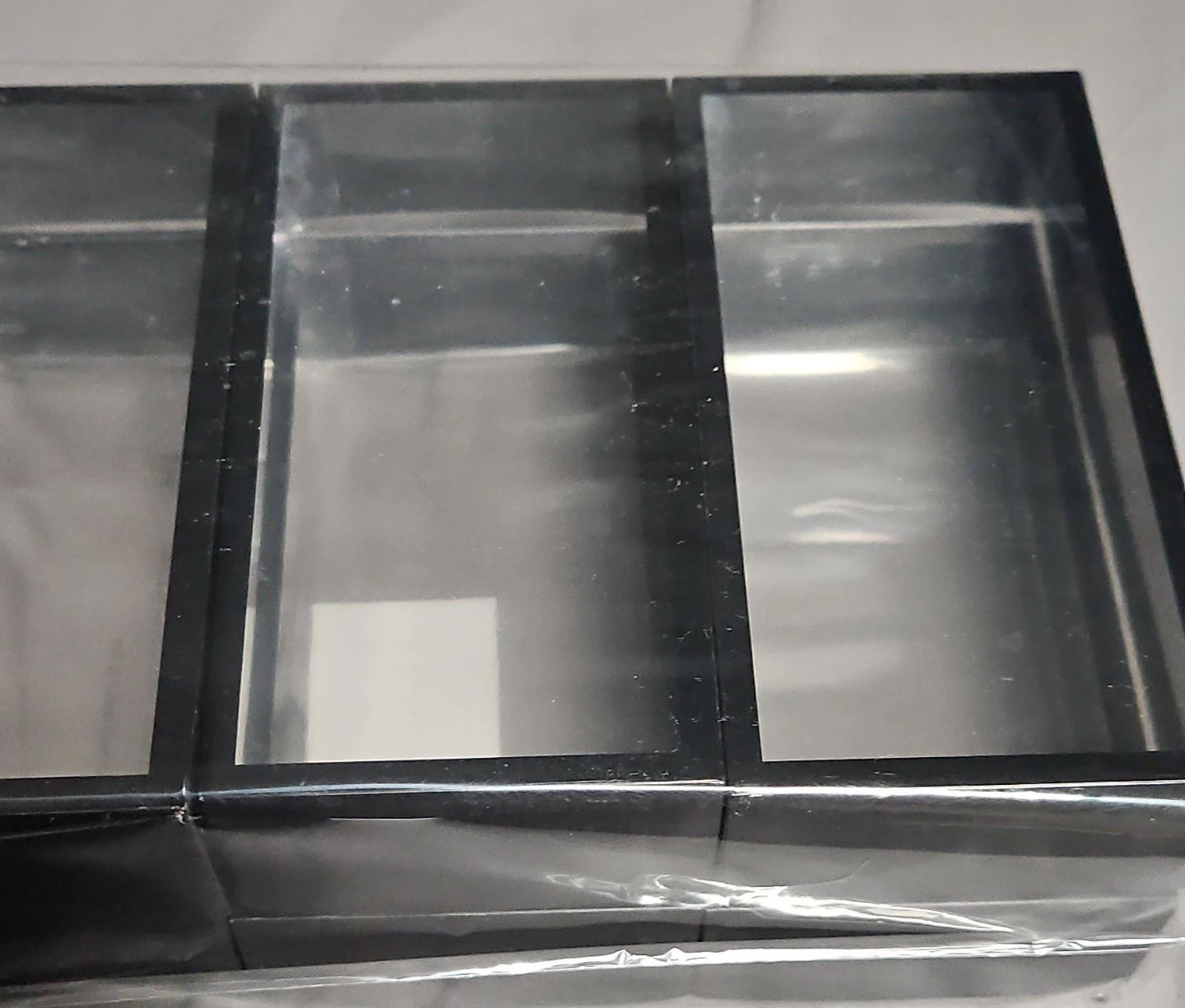 6-Compartment Clear Storage Organizer Box