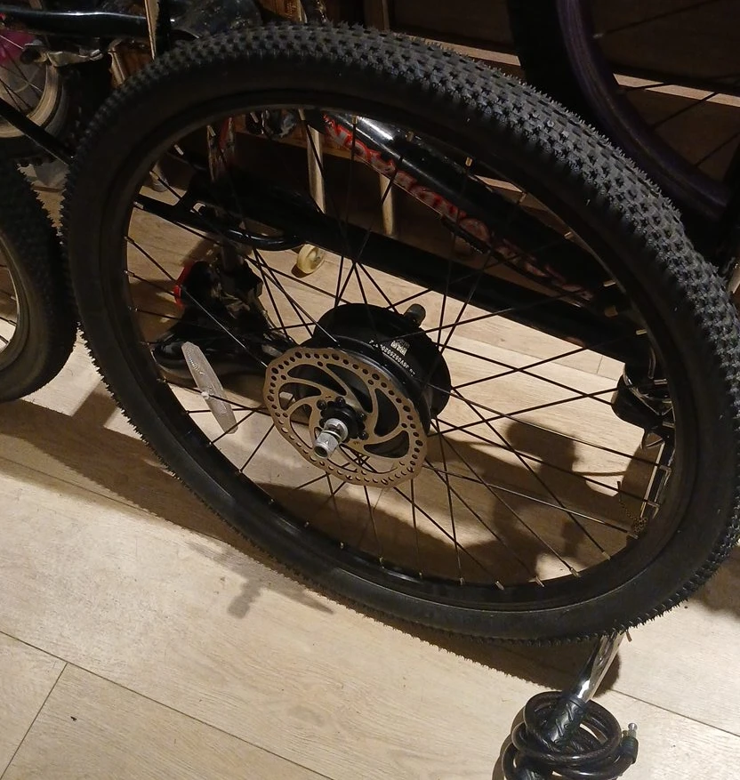 Electric Bike Rear Hub Motor Wheel