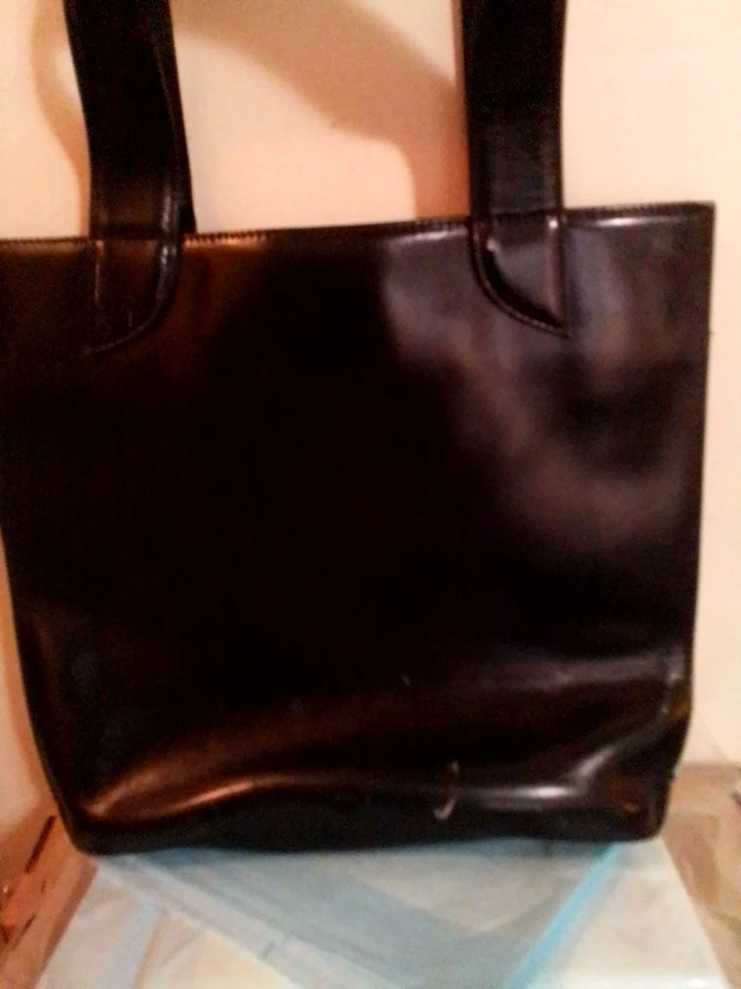 Black Tote Handbag/Donna Karan