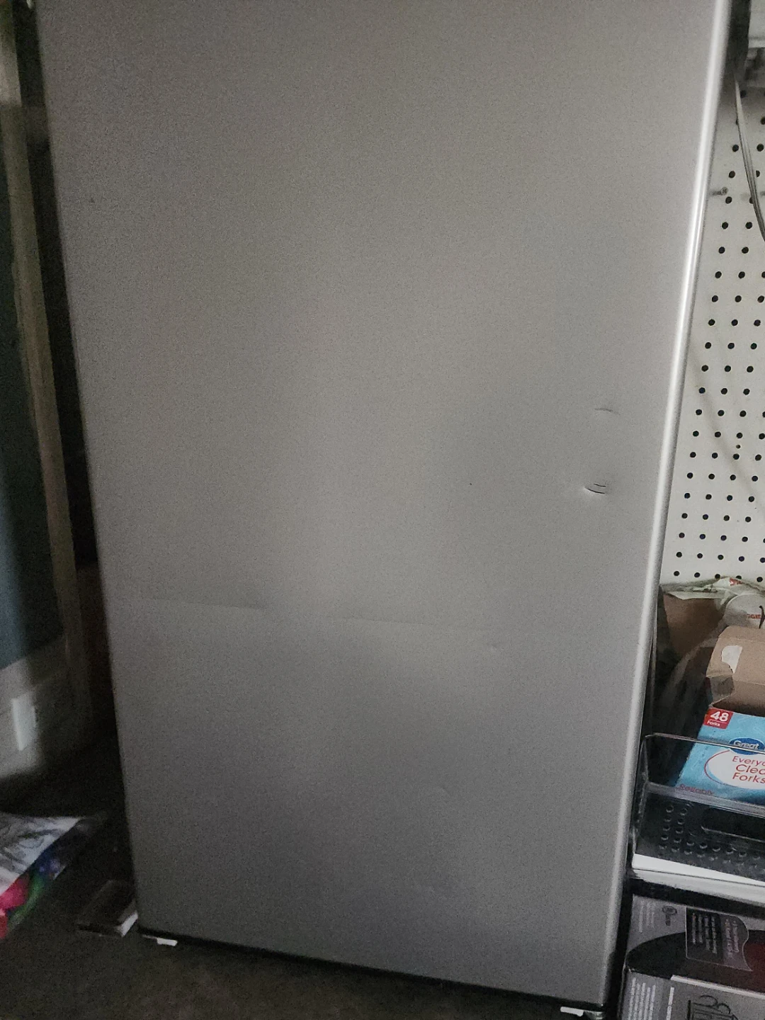 Silver Refrigerator