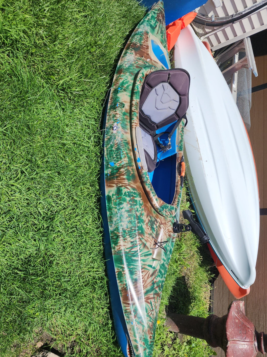 Camouflage Kayak