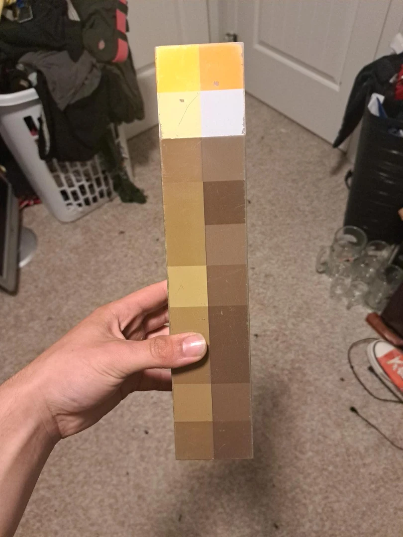 Minecraft Torch Lamp