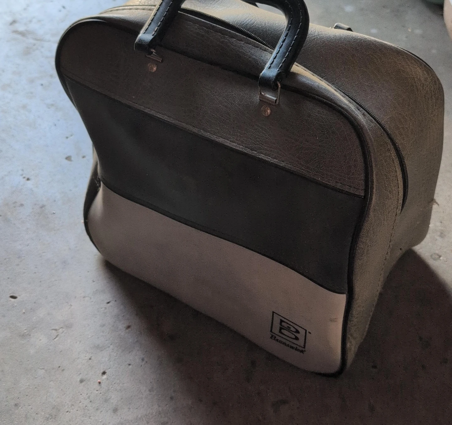 Vintage Bonanza Bowling Ball and Bag Set