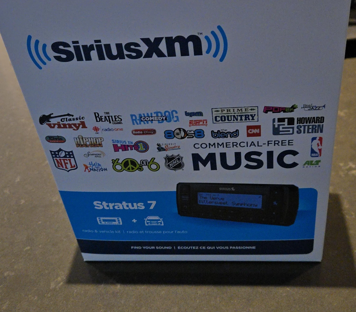 SiriusXM Stratus 7 Radio & Vehicle Kit