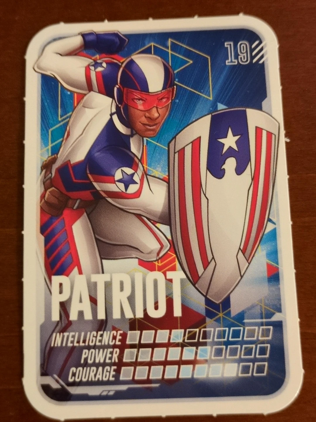 Patriot Trading Card #19