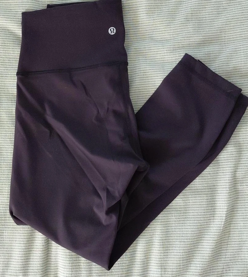 Lululemon Black Leggings Size 8