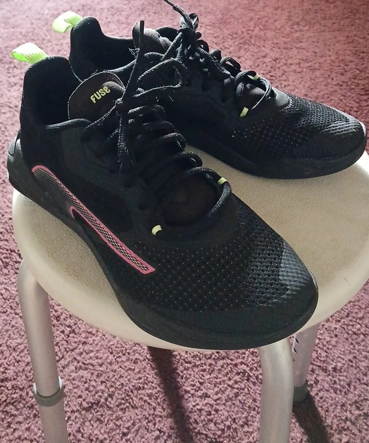 Black Fuse Running Shoes