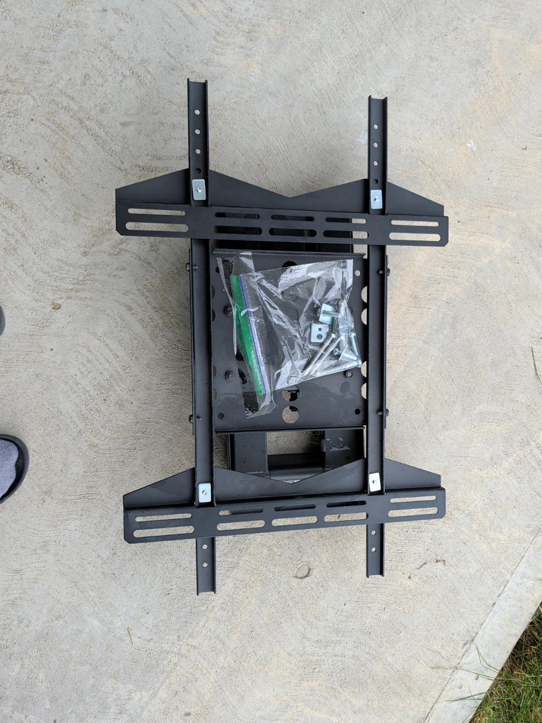 Black Full Motion TV Wall Mount